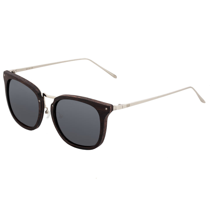 Earth Wood Nosara Polarized  Sunglasses Ebony/Black