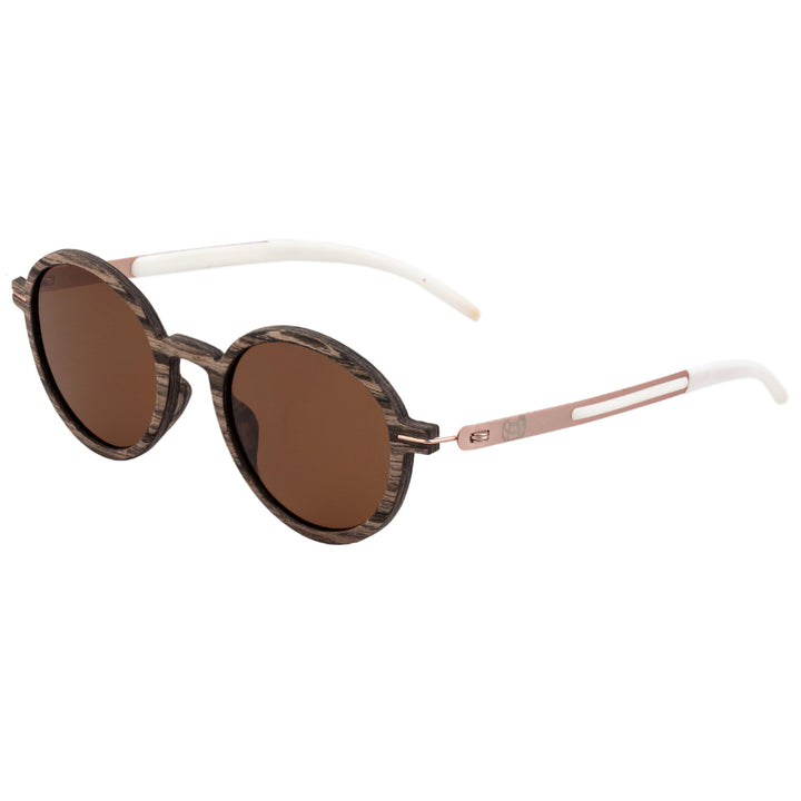 Earth Wood Toco Polarized  Sunglasses Swiss Walnut/Brown