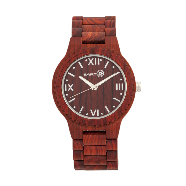 Earth Wood Bighorn Bracelet  Watch Red